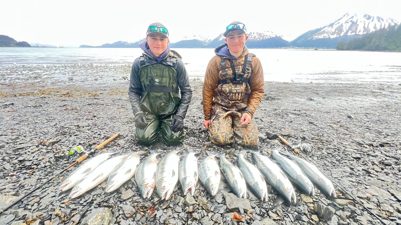 Snagging For Sockeye Salmon in Seward AK!