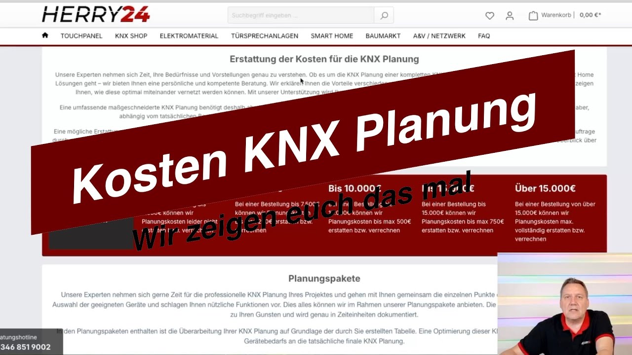 KNX Planung erkl&auml;rt &ndash; Kosten, Zeit & Erstattung im &Uuml;berblick