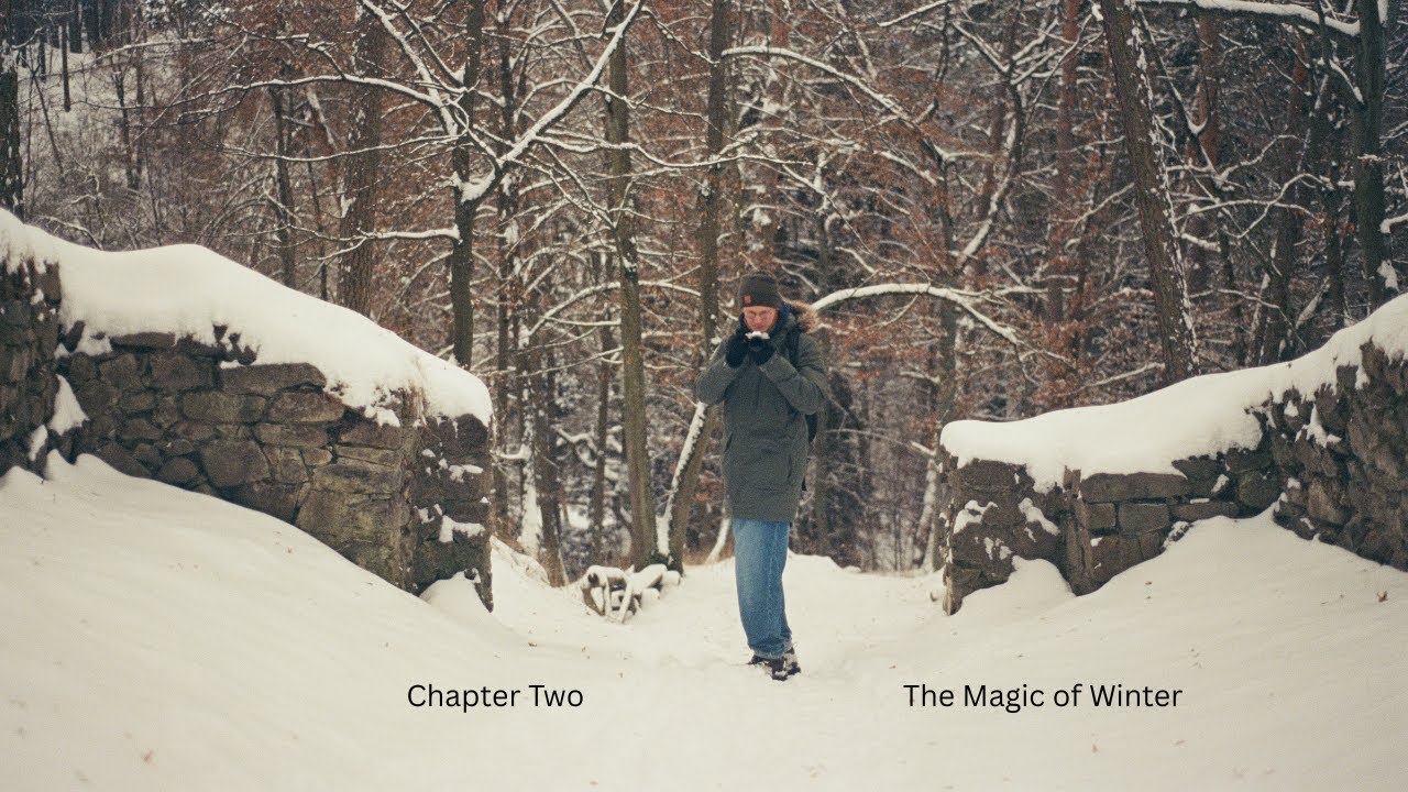 Winter. 2 Cameras. 2 different perspectives.