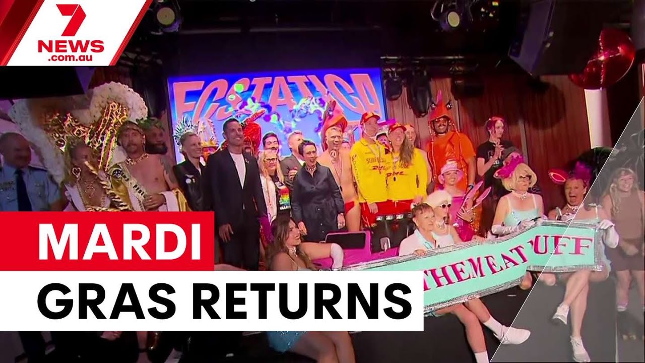 Sydney Mardi Gras parade returns | 7NEWS