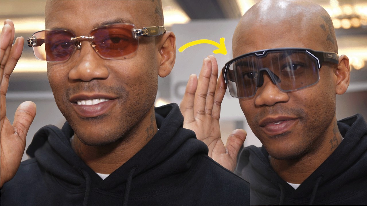 Trying Chamelo’s Color-Changing Smart Glasses with Stephon Marbury