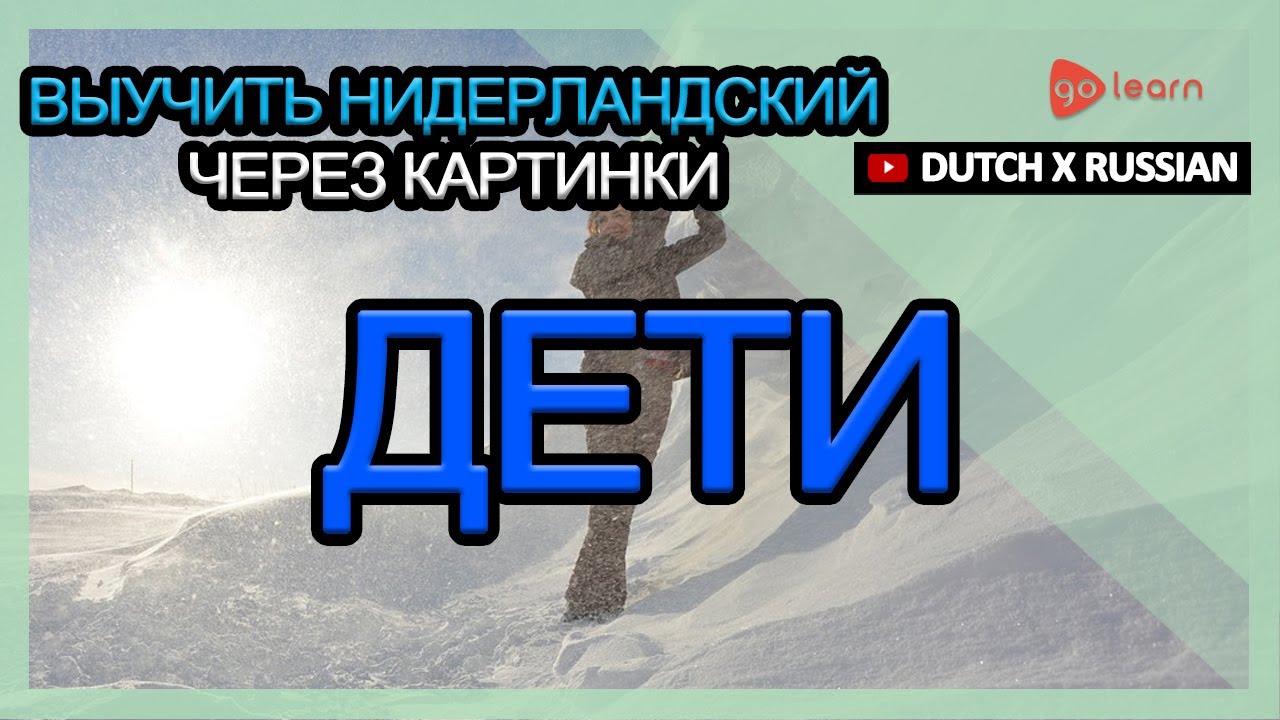Выучить Нидерландский через картинки |Нидерландский словарь Дети | Golearn