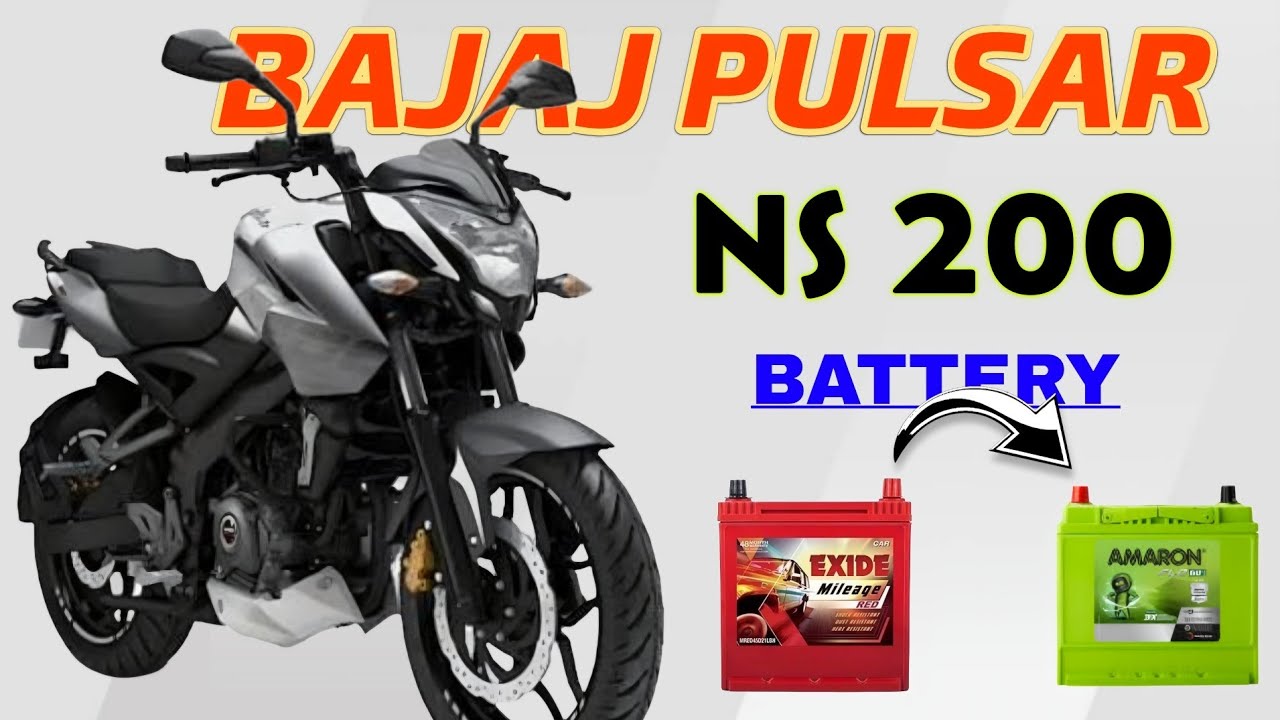 NS 200 Battery Changing Exide | Pulsar Bike #bikeaccessories #pulsar220