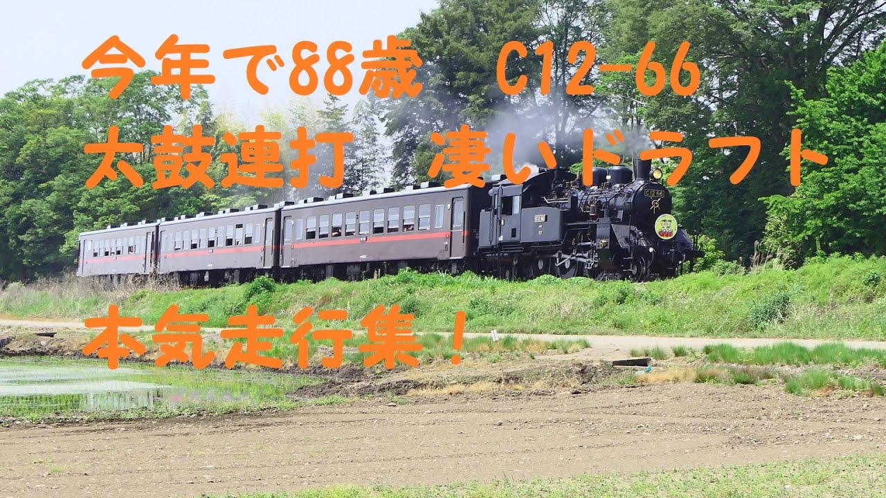 今年で88歳！凄いドラフト！C12-66の全力走行！