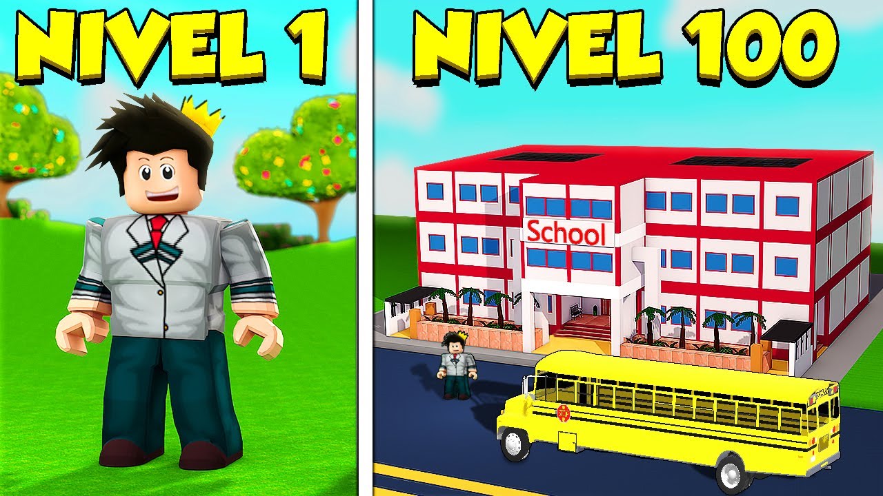 ¡PASAMOS de ESCUELA NOOB a ESCUELA PRO de MÁXIMA ENSEÑANZA en ROBLOX! 🏫😱 (School Tycoon)
