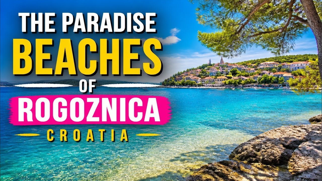 The PARADISE beaches of ROGOZNICA, CROATIA