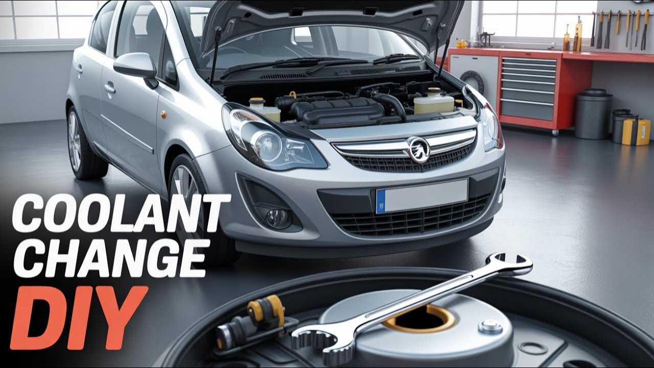 Vauxhall Corsa D Coolant Change DIY