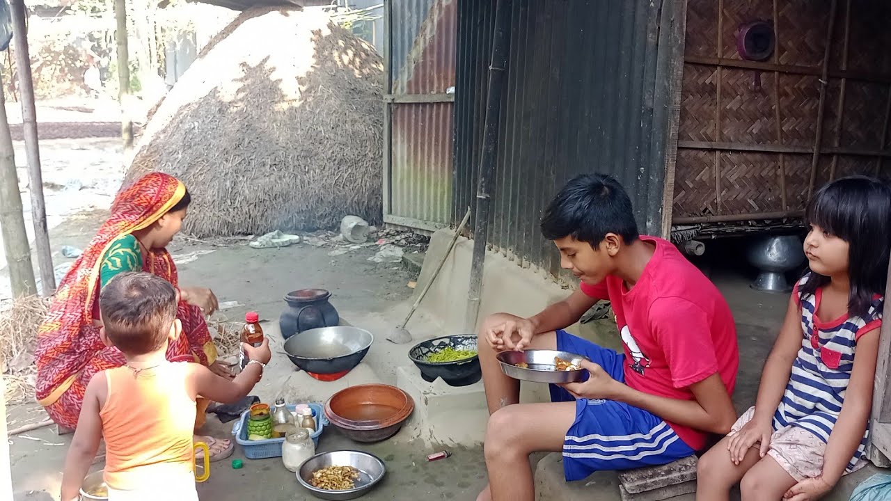 আজকে আমার মা কি রান্না করলো।।#village #villagerlifestyle #villagecooking 