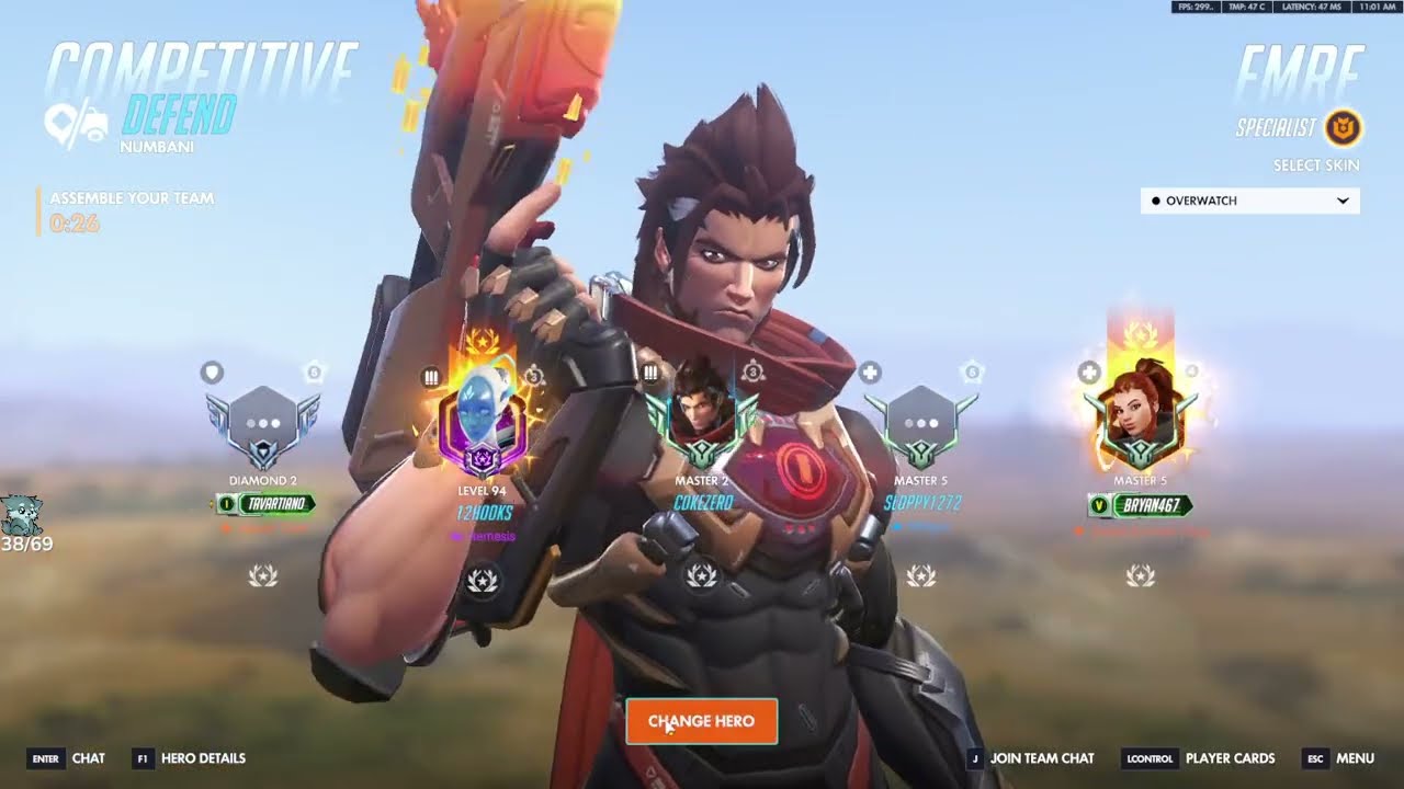 22 000 урона! EMRE получил усиление, и IDDQD неудержим | Геймплей Overwatch