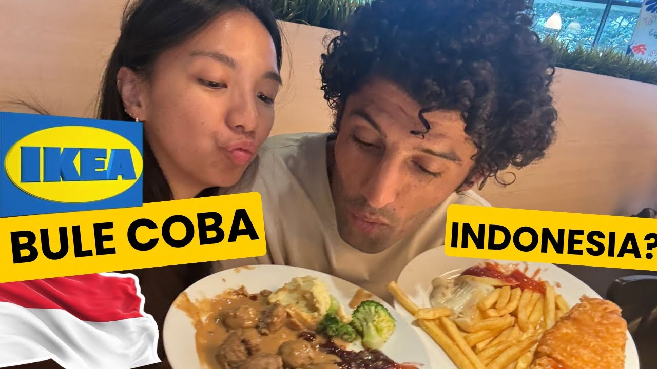 Bule Turki Pertama Kali Makan IKEA Bareng Pacar Indonesia 🇮🇩😱 Reaksinya Gak Nyangka!