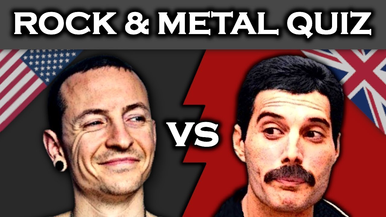 Guess the Song - American vs British - Rock & Metal | Which Songs Do YOU Know Better?