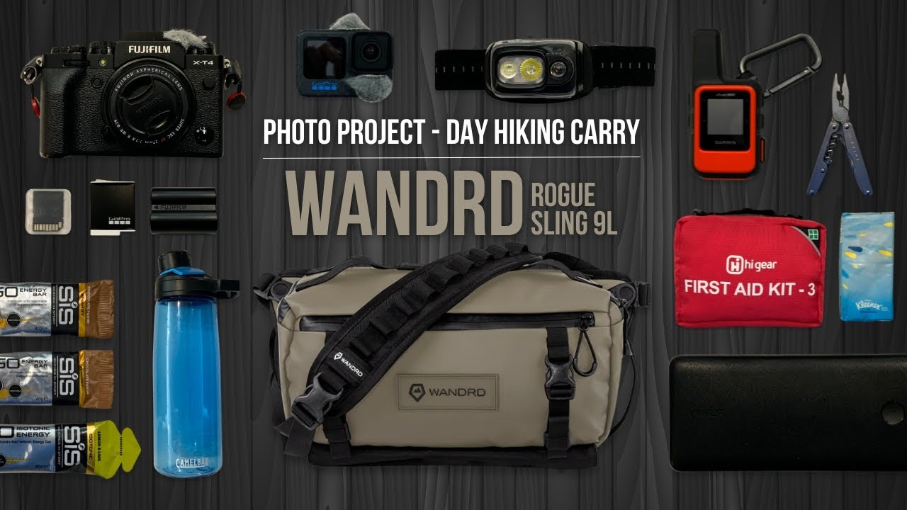 WANDRD Rogue Sling 9L - Most Versatile Sling Camera Bag for Hiking
