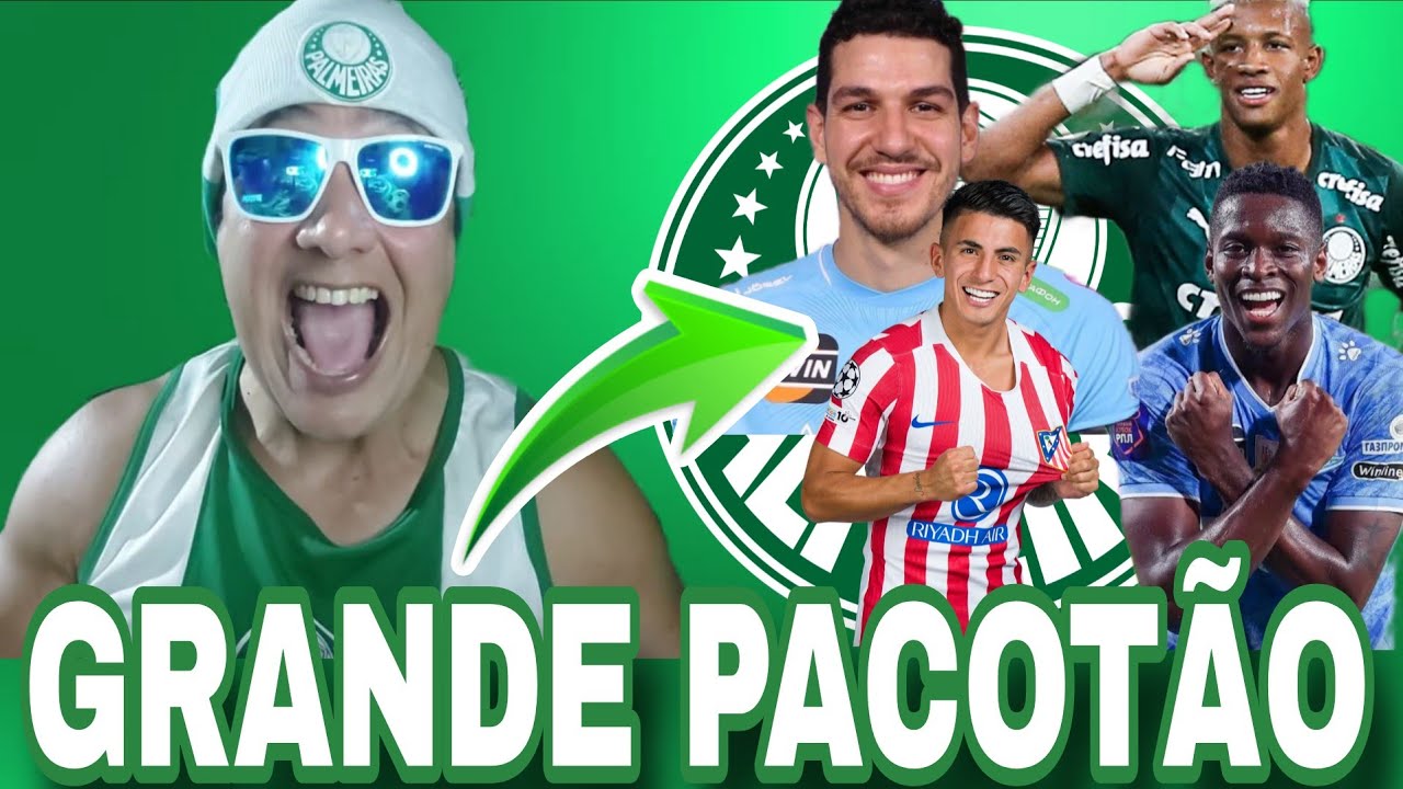 MEU DEUS! LUIZ HENRIQUE, ALMADA, DANILO E NINO NO PALMEIRAS, LEILA FICOU MALUCA AGORA. 