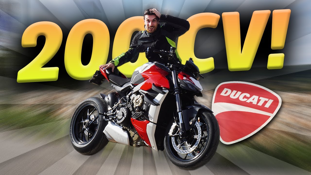 200 CAVALLI POSSONO BASTARE?! - Test Ride Ducati STREETFIGHTER V4 (2024)
