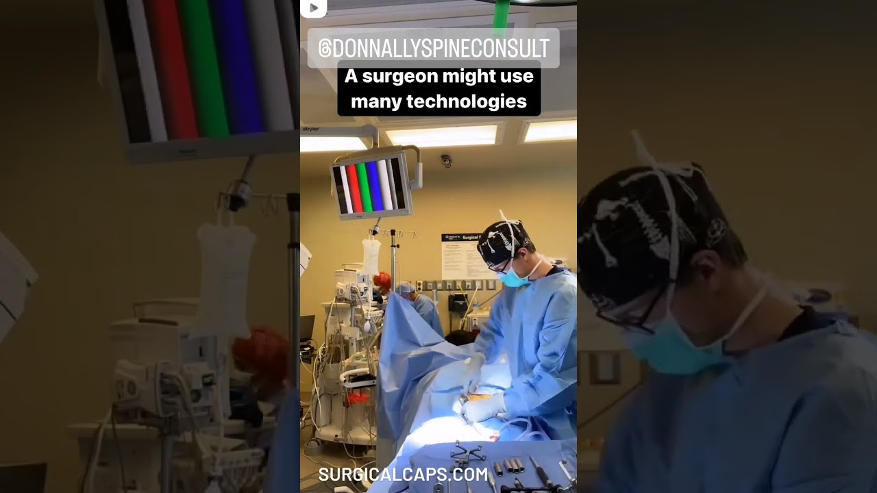SURGICALCAPS.COM @donnallyspineconsult Chester J Donnally lll MD Spine Surgeon Spine Case
