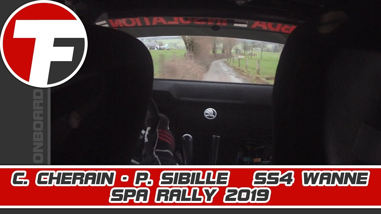 Onboard | C. Cherain - P. Sibille | SS4 Wanne | Spa rally 2019