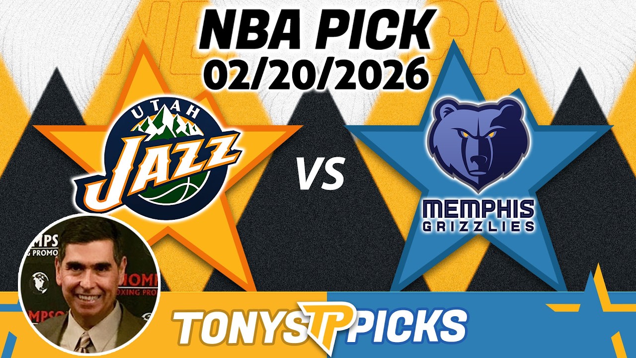 Utah Jazz vs Memphis Grizzlies Pick 2/20/26 NBA Pick Prediction
