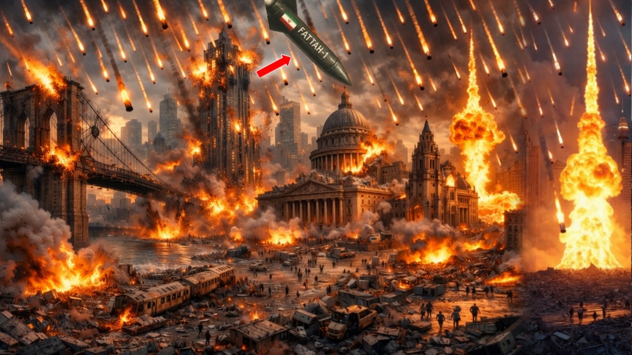 🔴 TEPAT SIANG INI Iran Hujani ISRAEL-AS dengan rudal kiamat, pesawat tempur AS tak bisa berkutik