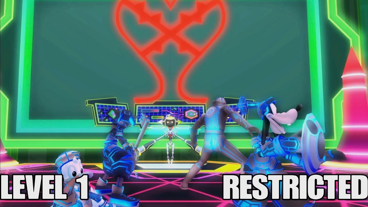 Kingdom Hearts 2 - Access the Datascape (Level 1/Critical/No Damage/Restrictions) 