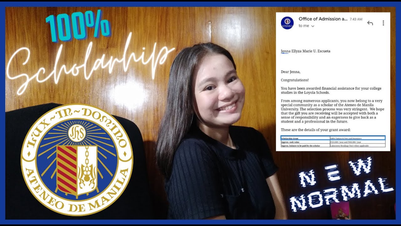 How I passed THE Ateneo De Manila University Admission this New Normal with a 100% scholarship?