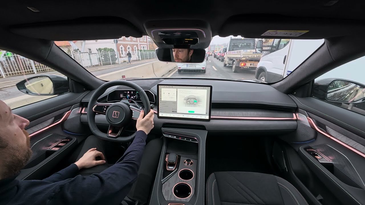 Zeekr 001 Test Drive - Real Car Sounds, No Talking!