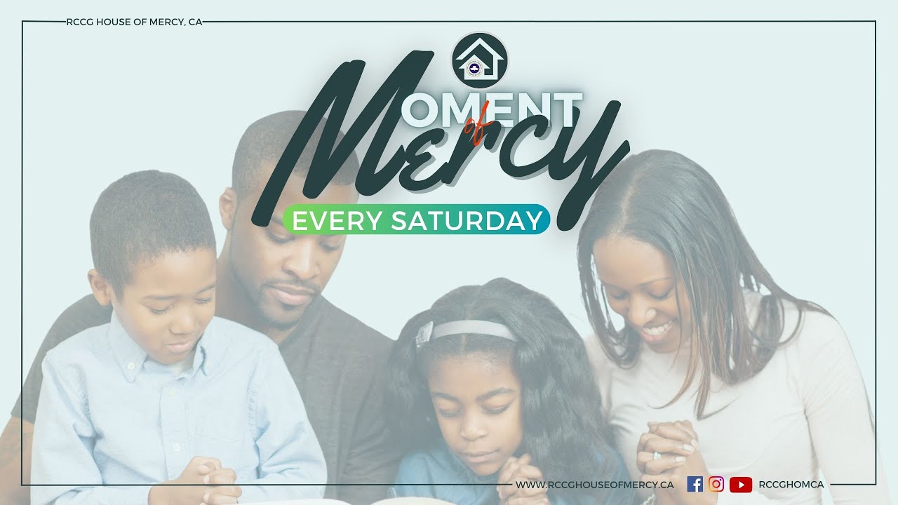 God Of Mercy | Moment of Mercy | 6th Jan. 2024