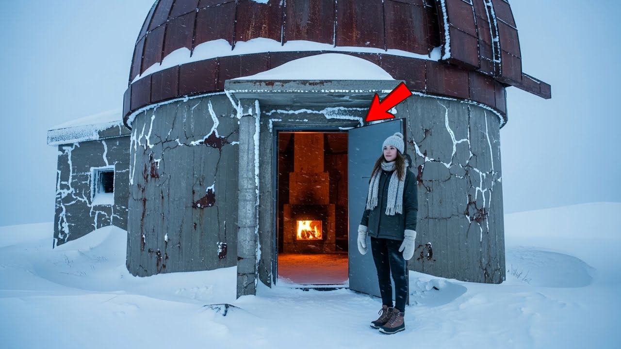 Kicked Out At 17, He Turned An Abandoned Observatory Into A Warm, Beautiful Home.