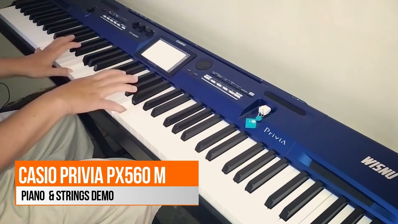 Dijual Keyboard Digital Piano Casio PX560 M | Bisa main style | Lengkap Full Set WA 08179596540