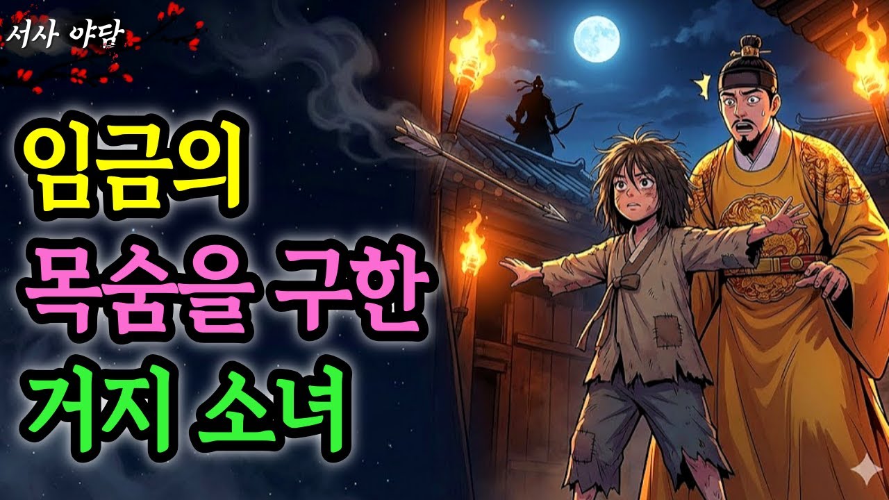왕의 목숨을 지켜낸 거지소녀 #민담설화 #야담 #옛날 이야기 #조선 야담