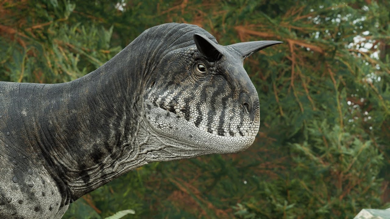 Nat Hist Ecology - Gigantoraptor and Carnotaurus reveal trailer 