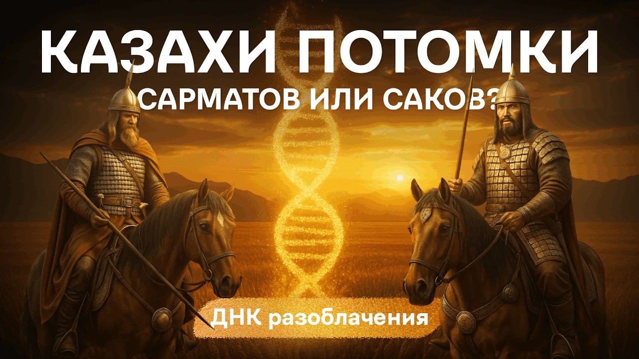 Казахи - потомки Саков или Сарматов? ДНК изменил ход Истории!