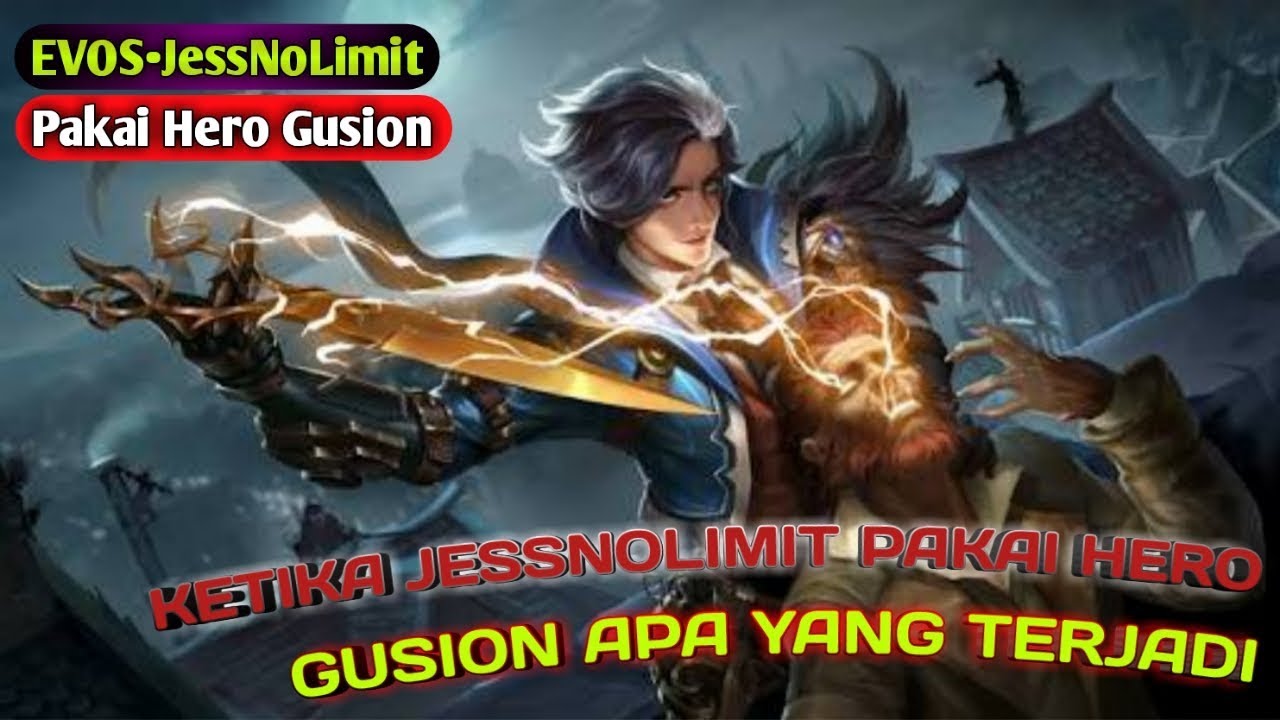 Ketita JessNoLimit pakai Gusion Apa yang Terjadi...?