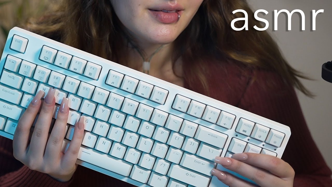 asmr en español SONIDOS con TECLADO Preguntas (MUY) PERSONALES Ale ASMR para DORMIR