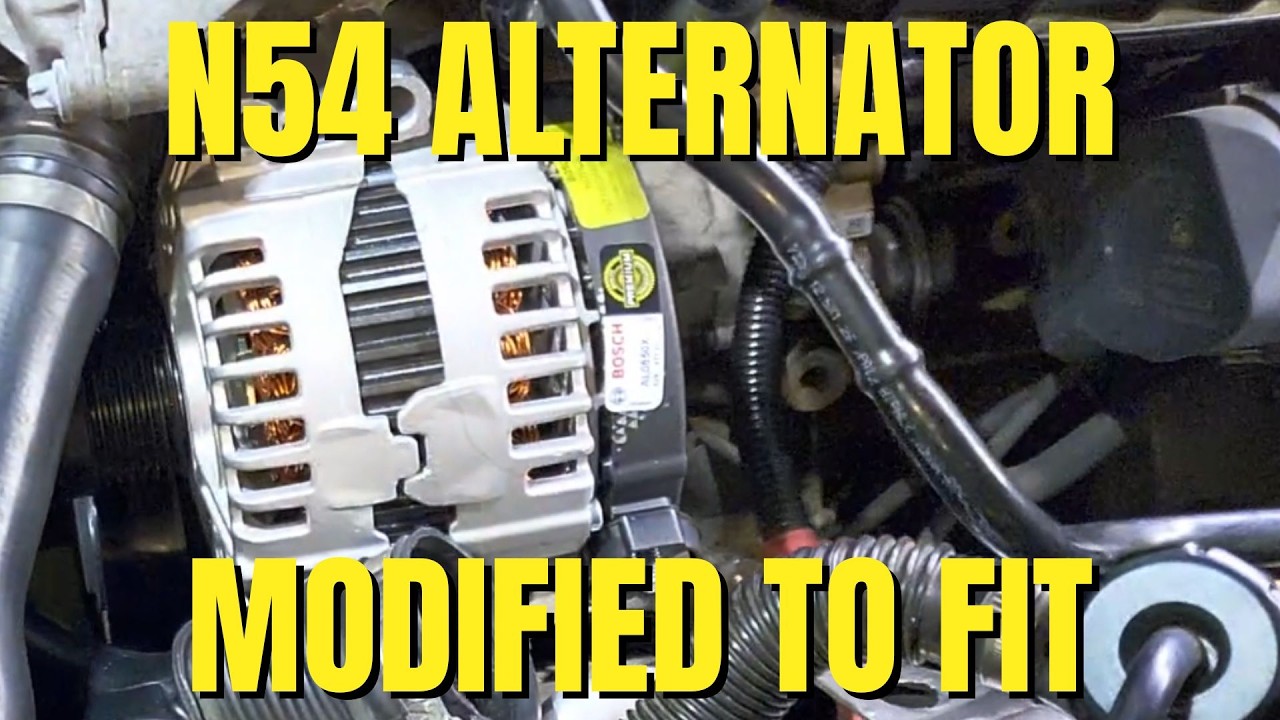BMW N54 Alternator Replacement – DIY Install, Fitment Tips & Modifications - E61