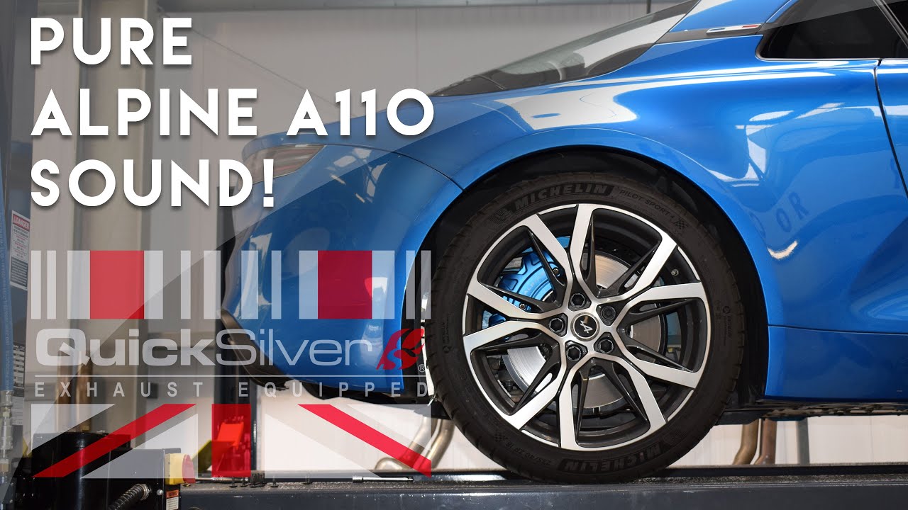 Alpine A110: QuickSilver Sound Architect Exhaust