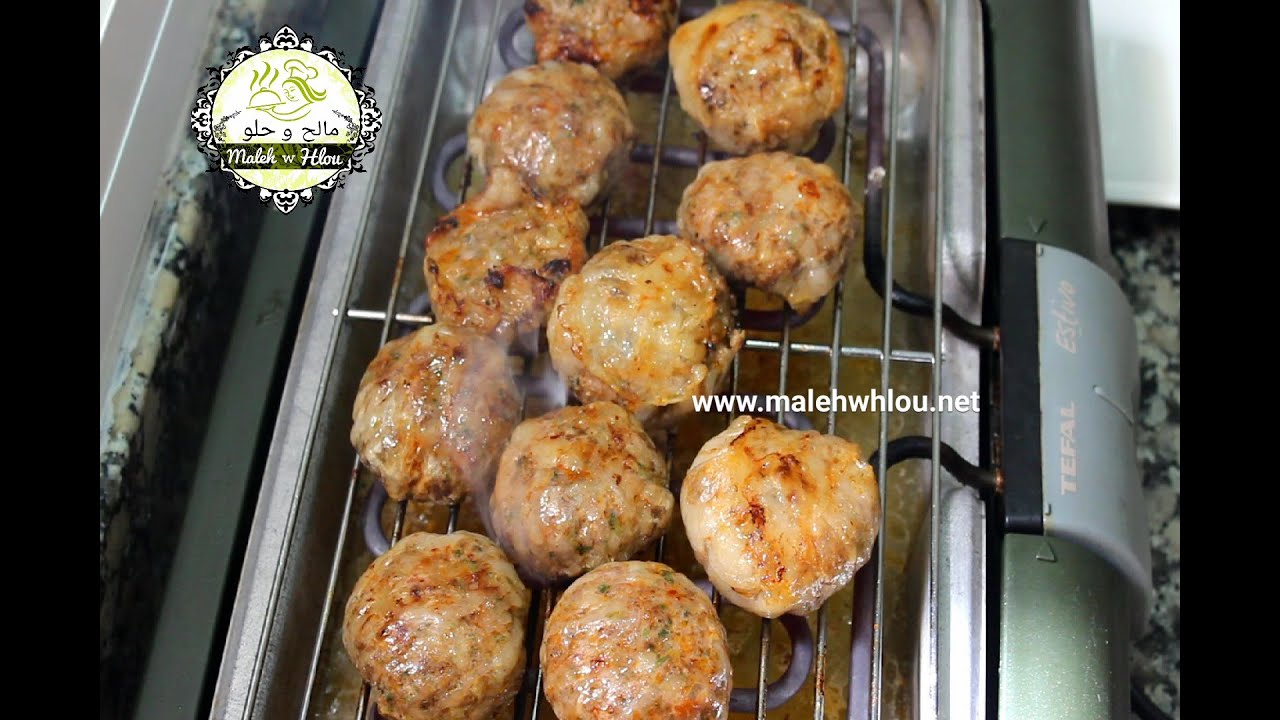 Kefta a la marocaine --- أحسن تتبيلة للكفتة وشيها بطريقة جديدة مع سلطات