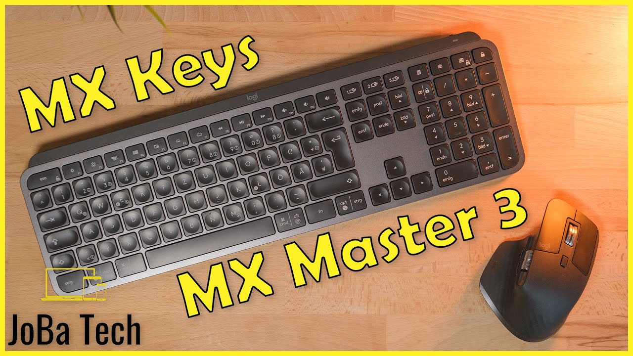 Die beste Wireless Maus & Tastatur Combo | Logitech MX Keys & MX Master 3 Review | Deutsch (German)