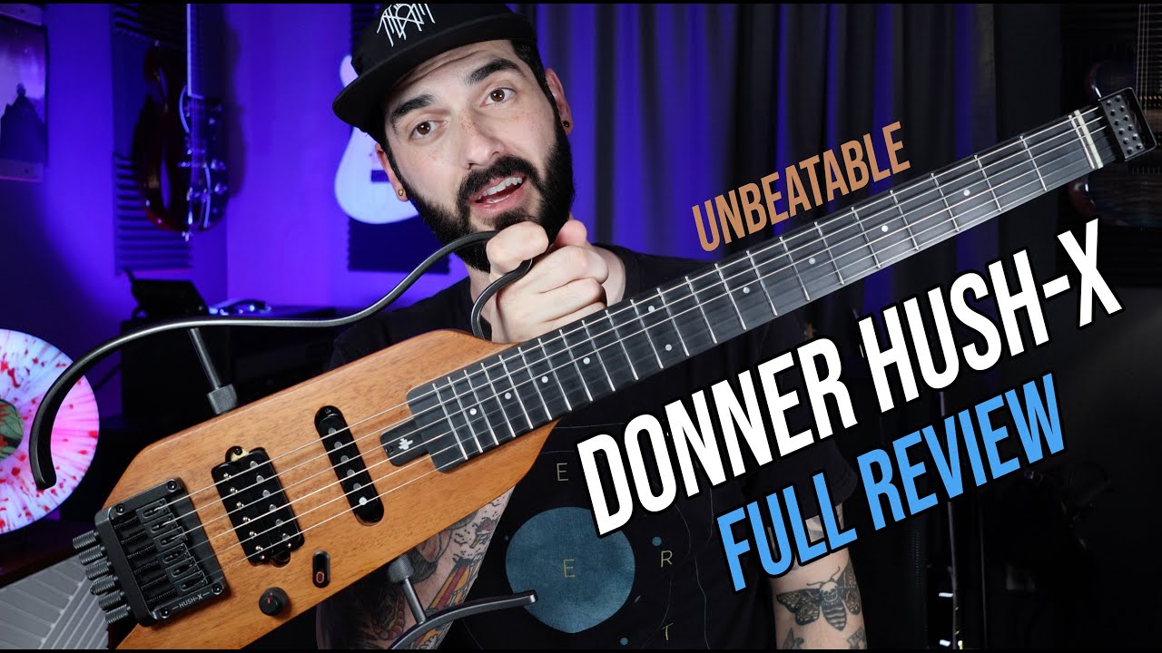 Donner Hush-X: The Unbeatable Headless Travel Guitar