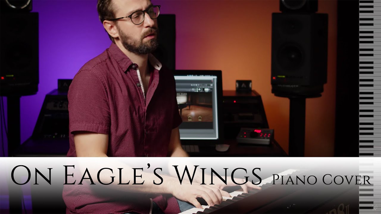 On Eagle's Wings - Piano Solo, arranged by Charles Szczepanek
