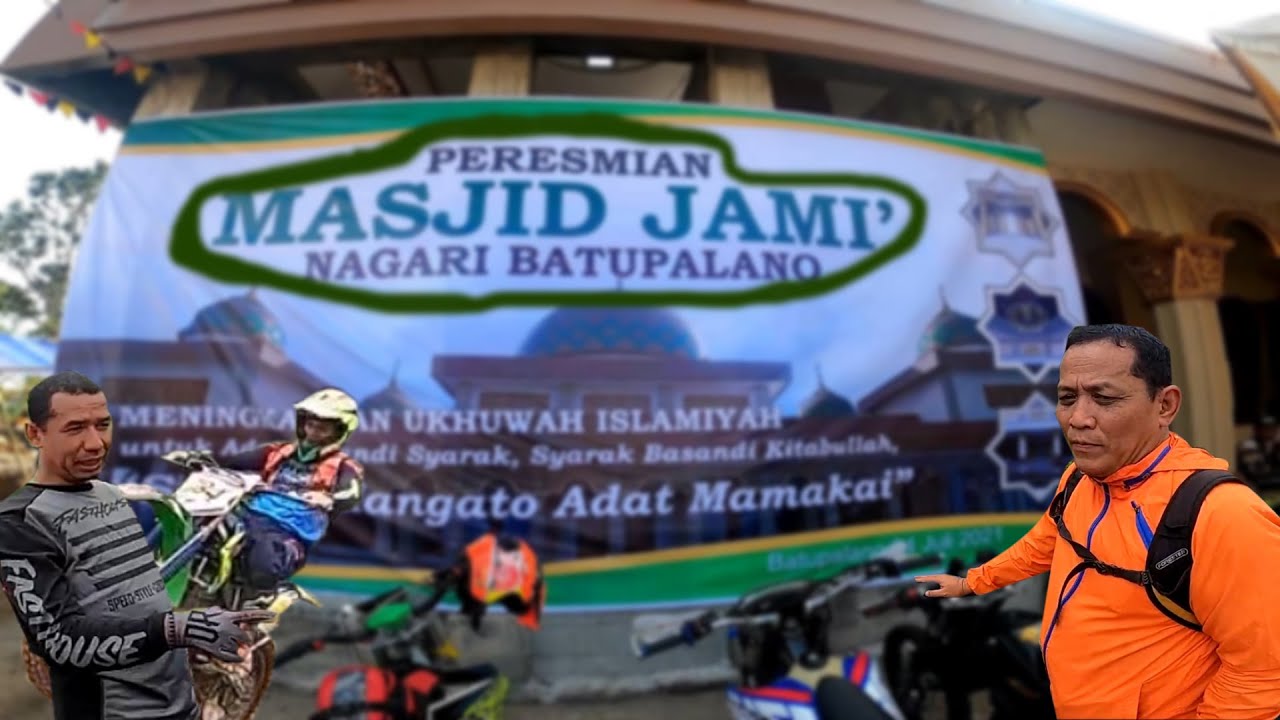 ADVENTURE DI GUNUNG MERAPI???, DAN SEKALIGUS PERESMIAN MASJID DI BATU PALANO