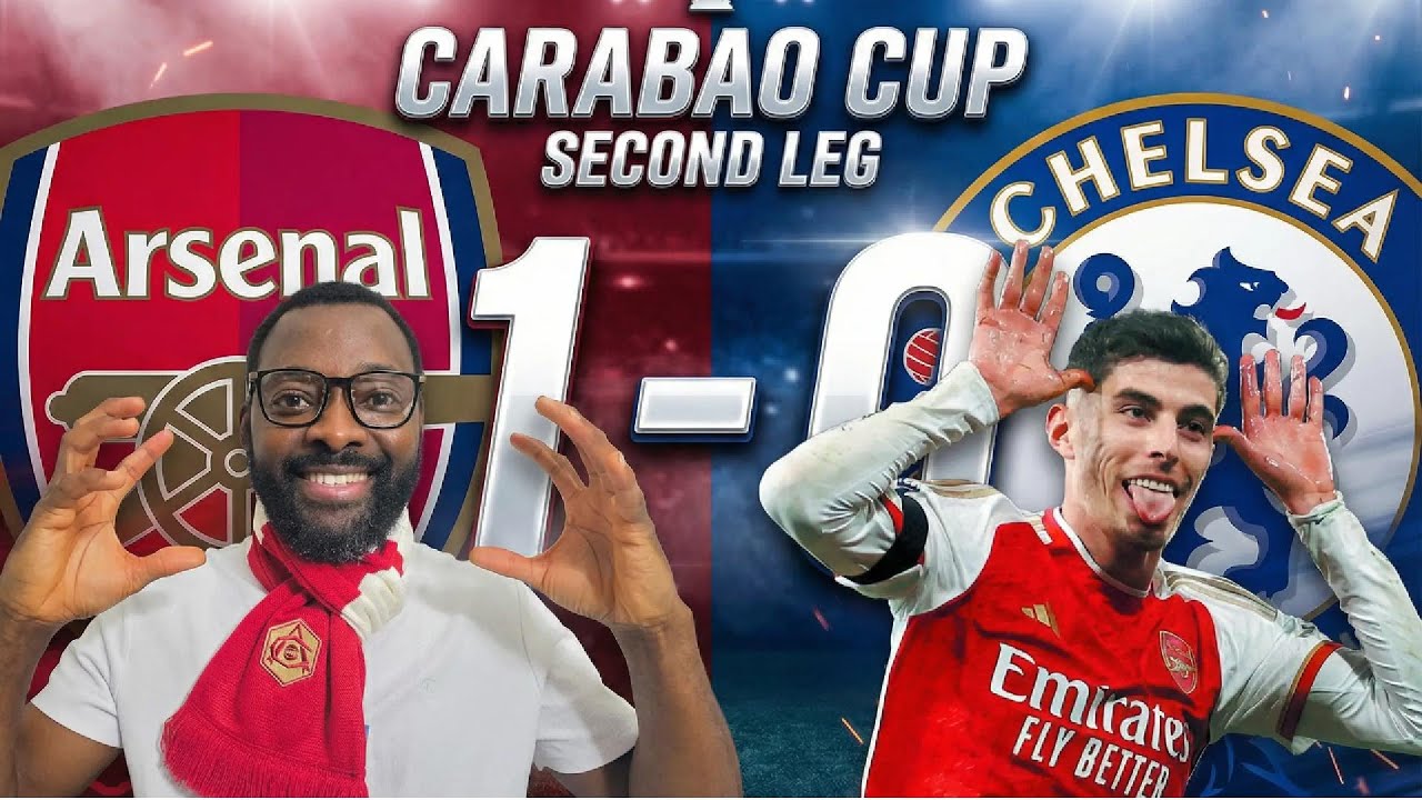 WEMBLEY HERE WE COME! ARSENAL 1 : 0 CHELSEA (4 - 2 AGG) MATCH REACTION!
