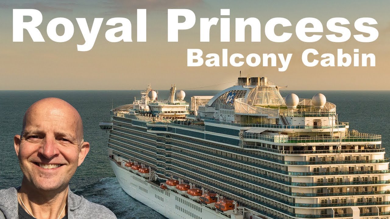 Princess Cruises Royal Princess Balcony Cabin Tour &  Review
