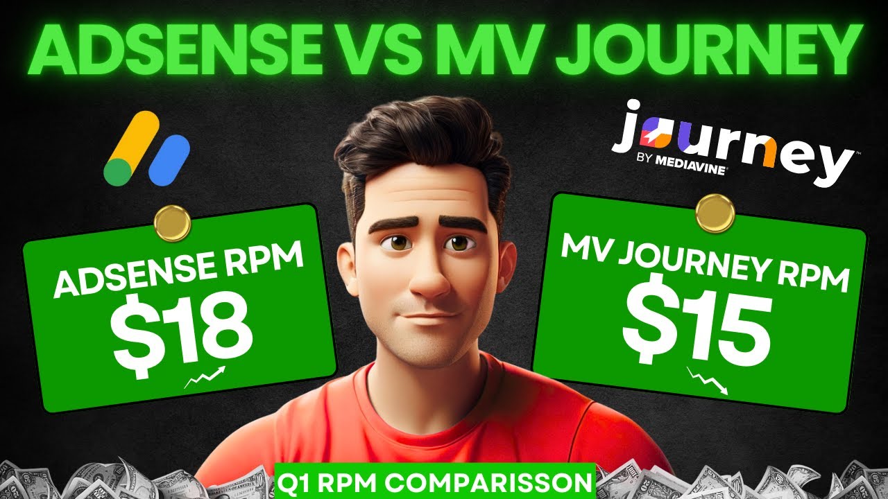 ADSENSE VS Mediavine JOURNEY Q4 Earning Comparison - AdSense Is Better NOW 😱