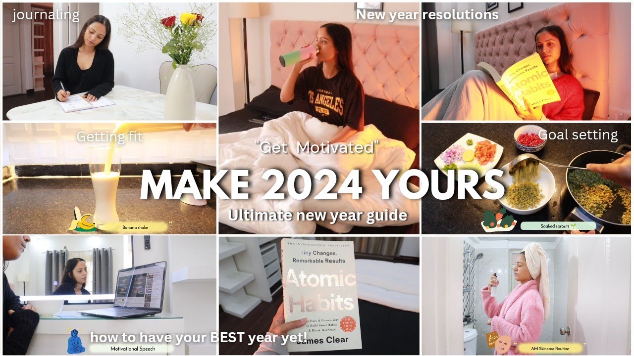 HOW TO START 2024 SUCCESSFULLY✨| Goal Setting, healthy habits & reinvent yourself | Gulguli Singh
