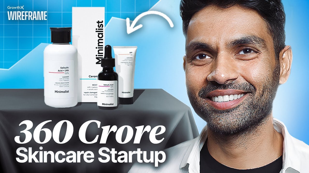 How Minimalist is DISRUPTING India’s Skincare Market | GrowthX Wireframe