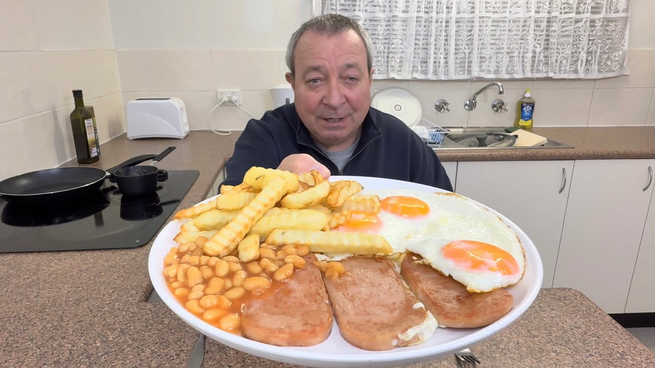 Spam Eggs Chips & Beans Inspired By Gordon Ramsay