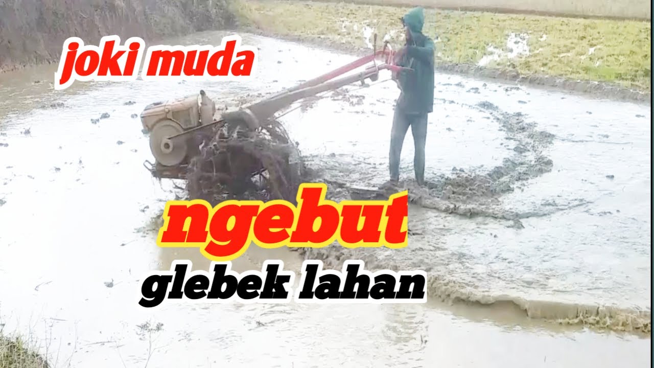 Joki traktor sawah kerja ngebut glebek langsung ratakan ke 93