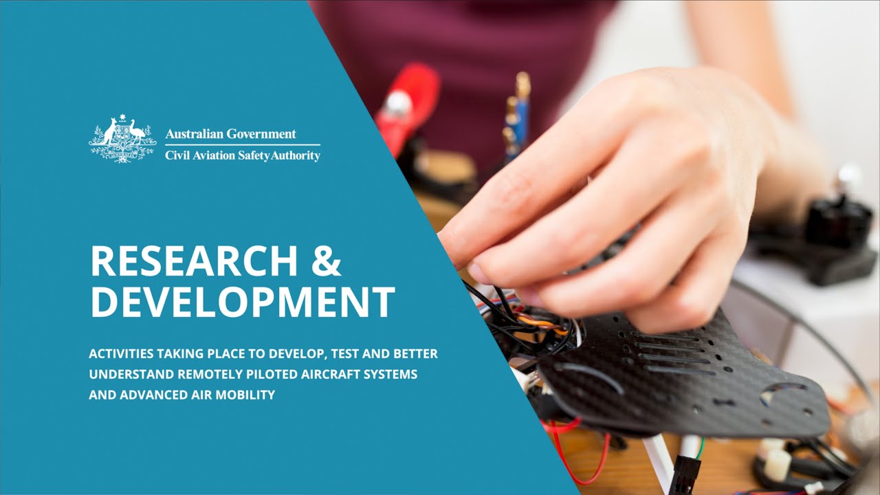 Research and development of drones and advanced air mobility