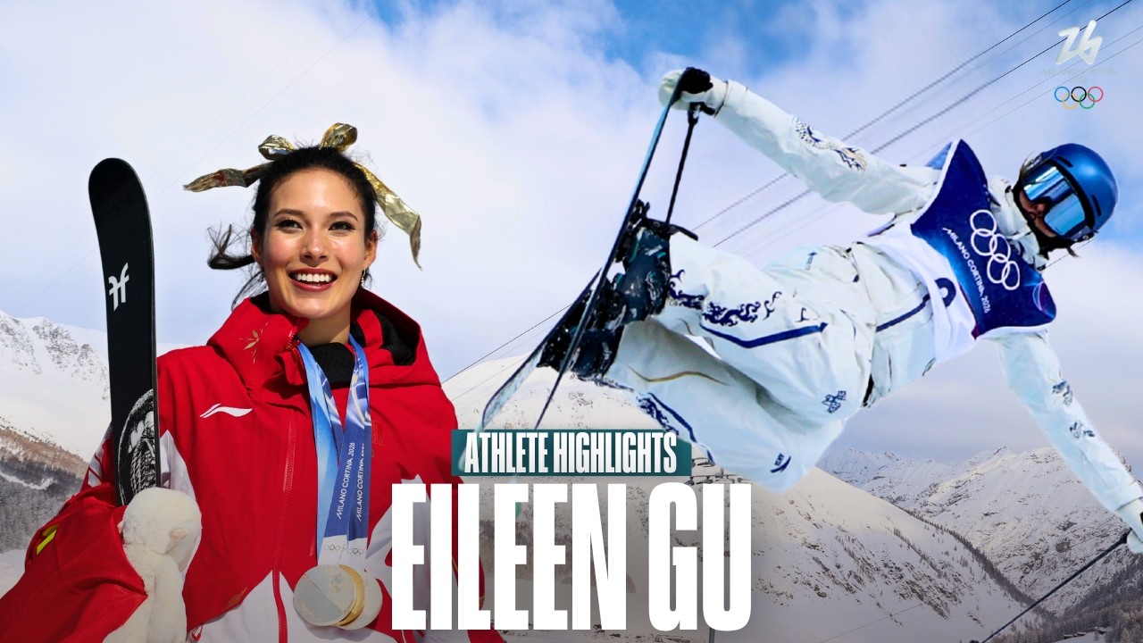 Queen of Freeski: Eileen Gu 🇨🇳🎿&nbsp;| Athlete Highlights | #MilanoCortina2026