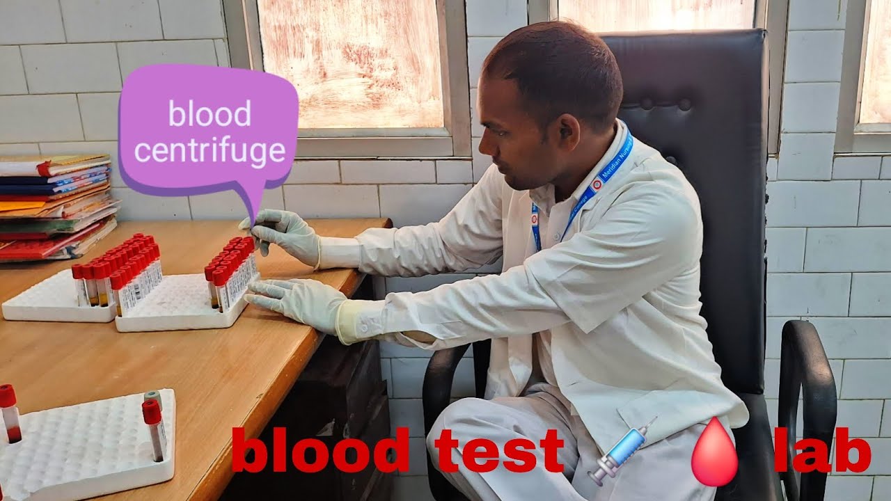 Centrifuge blood 💉 🩸 